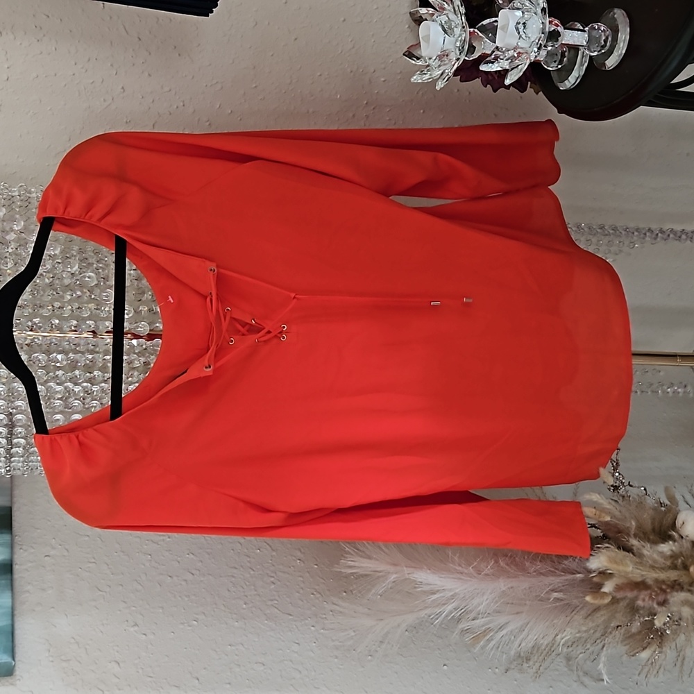 Worthington Orange Blouse